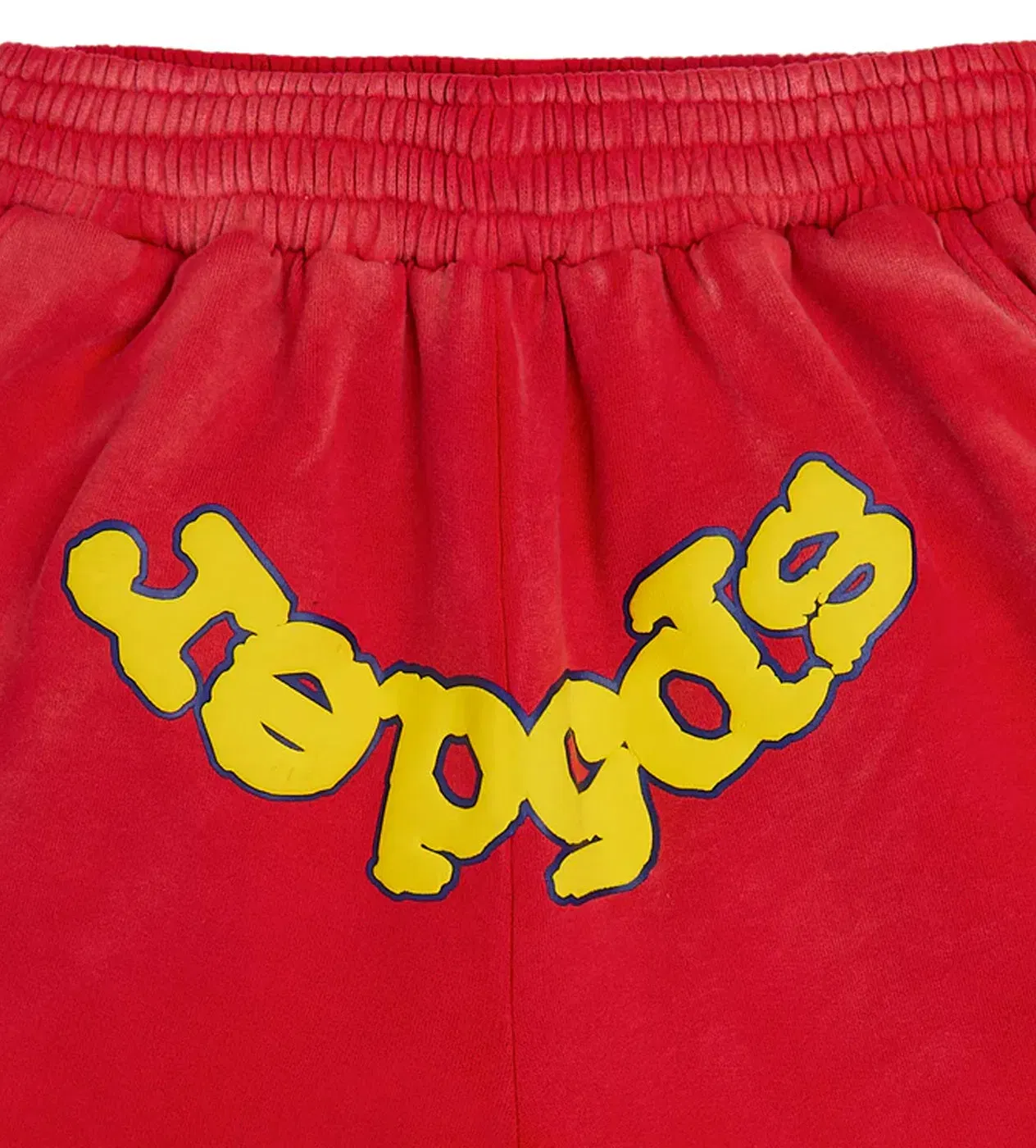 Sp5der Worldwide Sp5der OG Logo Sweat Shorts Red