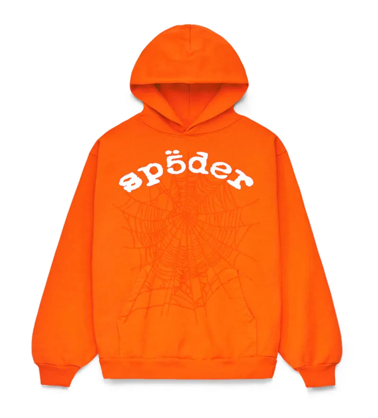 Sp5der Worldwide Sp5der Legacy Hoodie V2 Orange