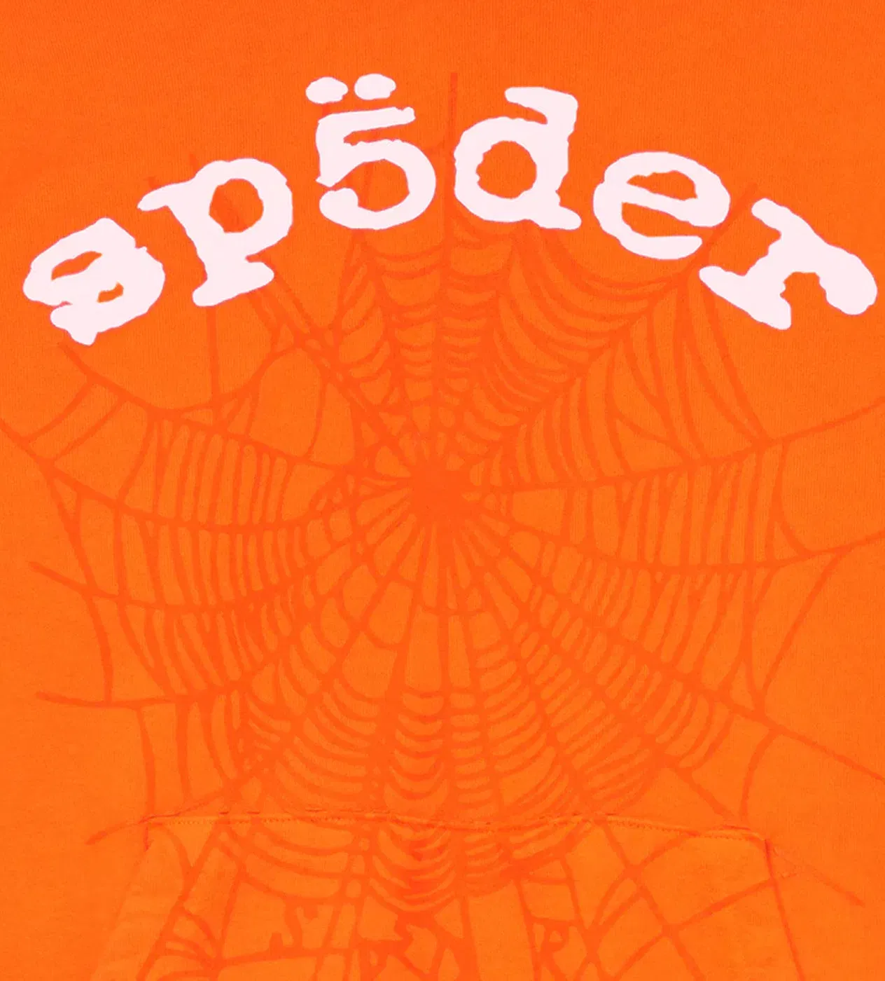 Sp5der Worldwide Sp5der Legacy Hoodie V2 Orange