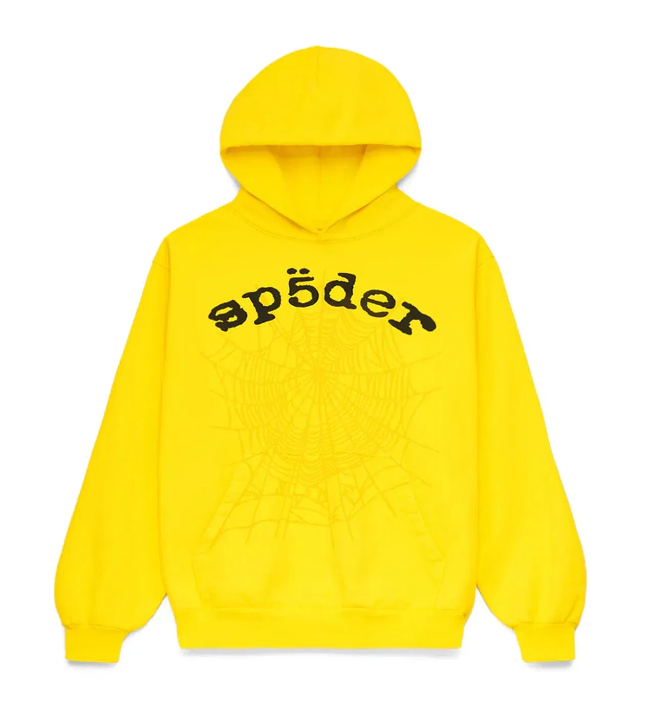 Sp5der Worldwide Sp5der Legacy Hoodie V2 Yellow
