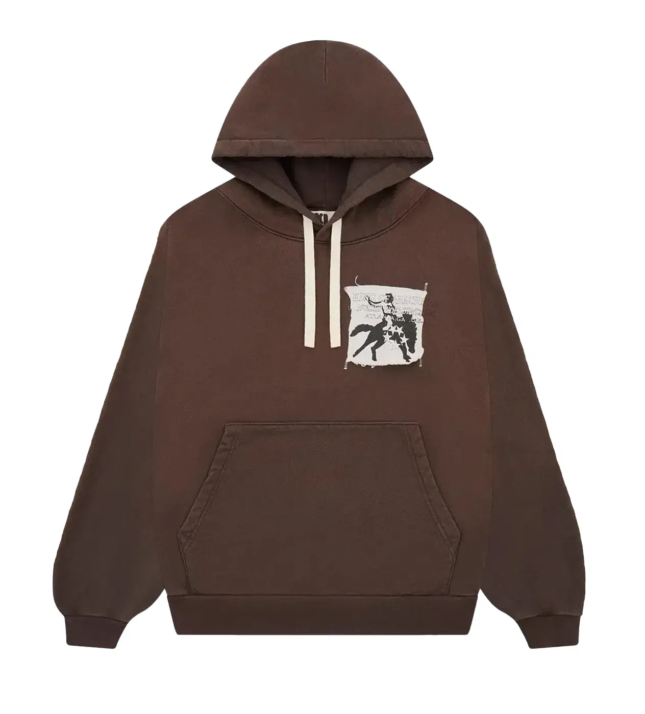 Sp5der Worldwide Sp5der 5star Rodeo Hoodie Brown (Complexcon Exclusive)