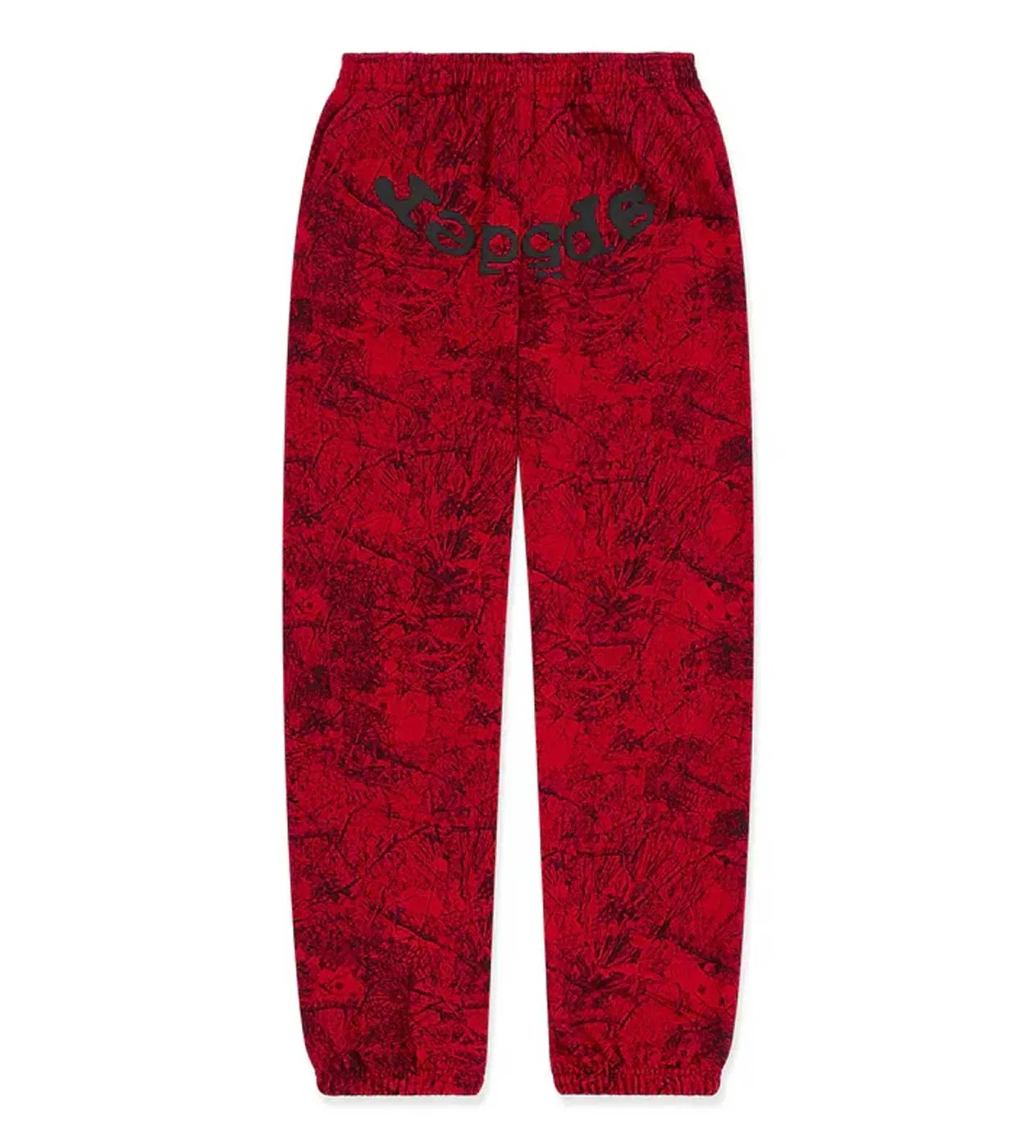 Sp5der Worldwide Sp5der OG Tree Camo Sweatpants Red
