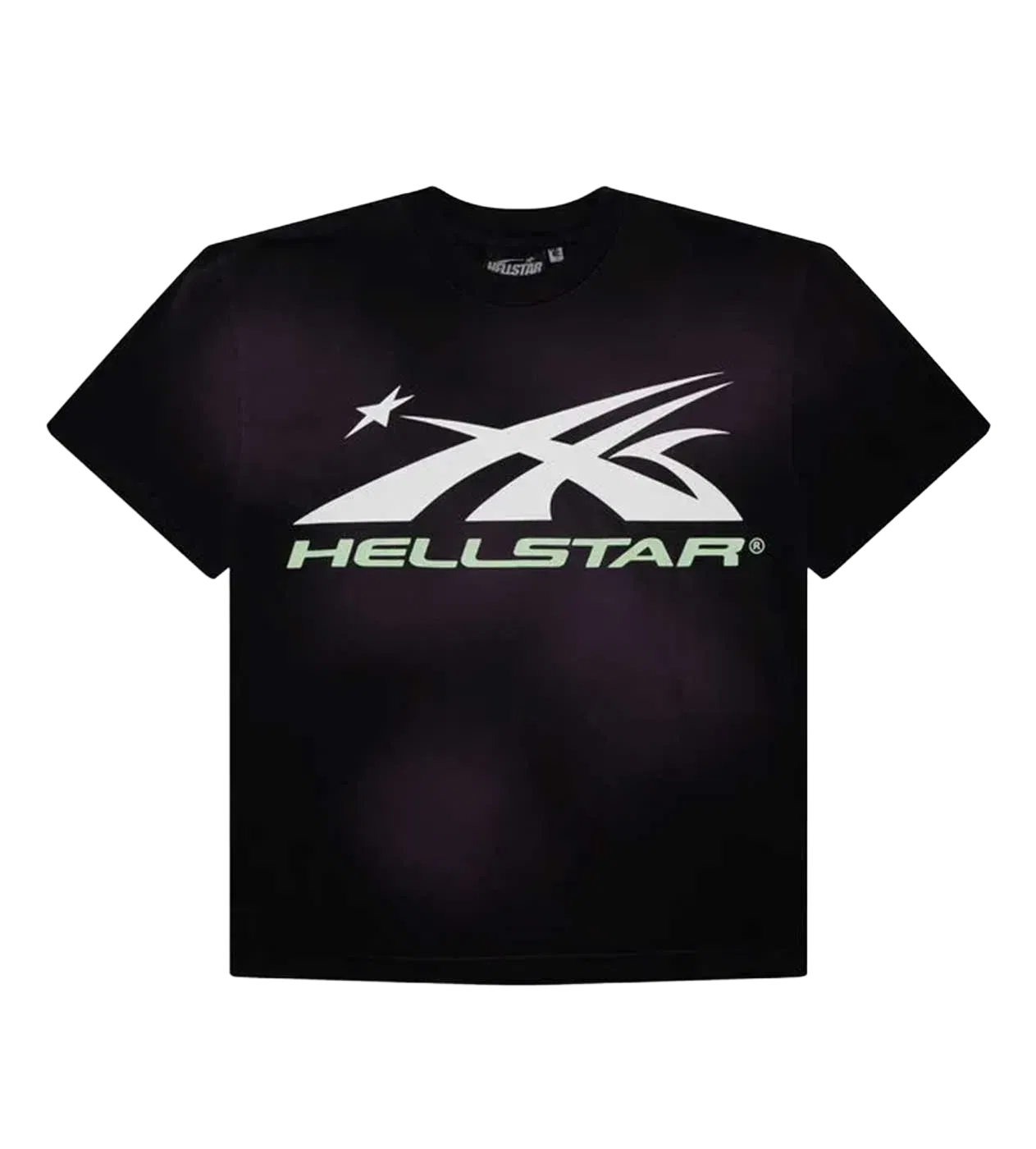 Hellstar Halloween Glow Sports Logo Tee Black
