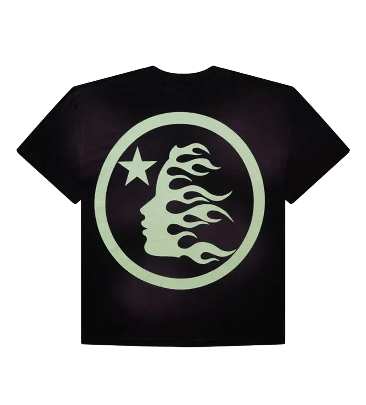Hellstar Halloween Glow Sports Logo Tee Black