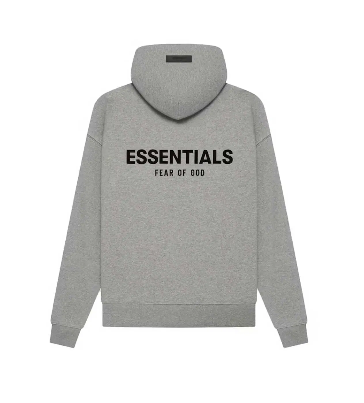 Fear of God Essentials Essentials Dark Oatmeal Velvet Hoodie
