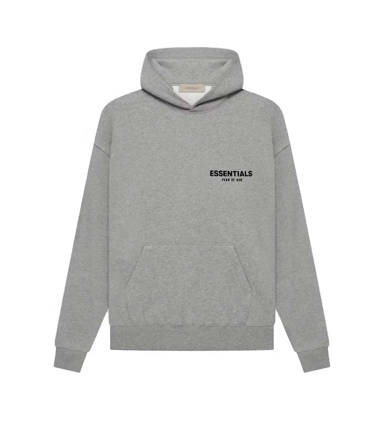Fear of God Essentials Essentials Dark Oatmeal Velvet Hoodie