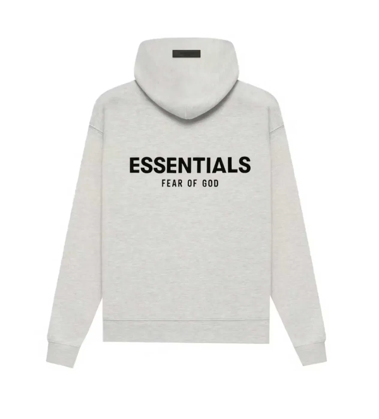 Fear of God Essentials Essentials Light Oatmeal Velvet Hoodie