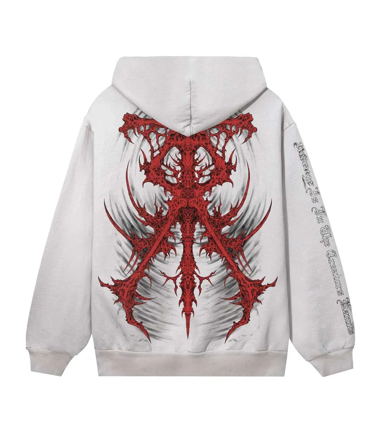 Revenge Relic Hoodie Cement