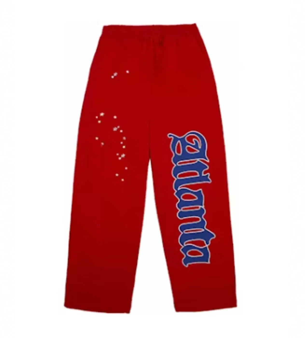 Sp5der Worldwide Sp5der Red Atlanta Open Leg Sweatpants