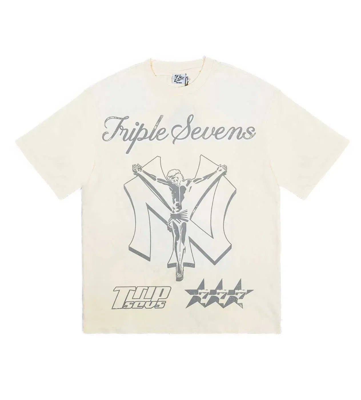 Triple Seven Triple Sevens NY Savior Tee Cream