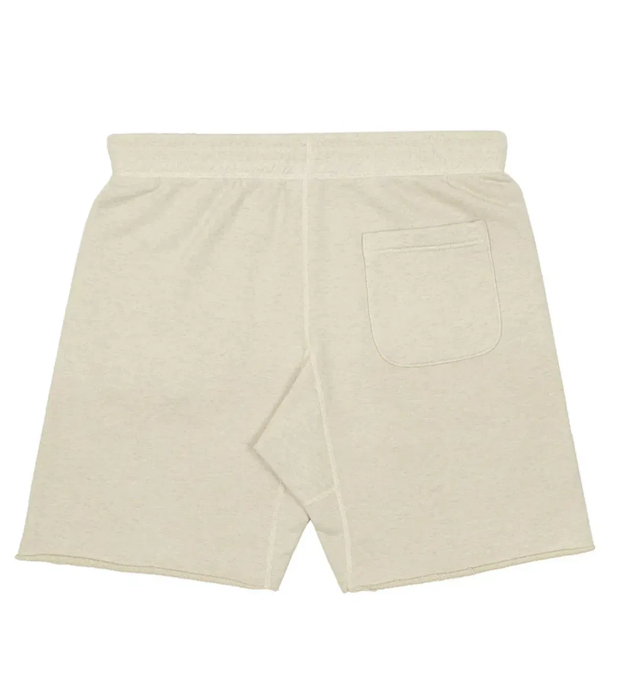 Saint Michael Logo Sweat Shorts Cream