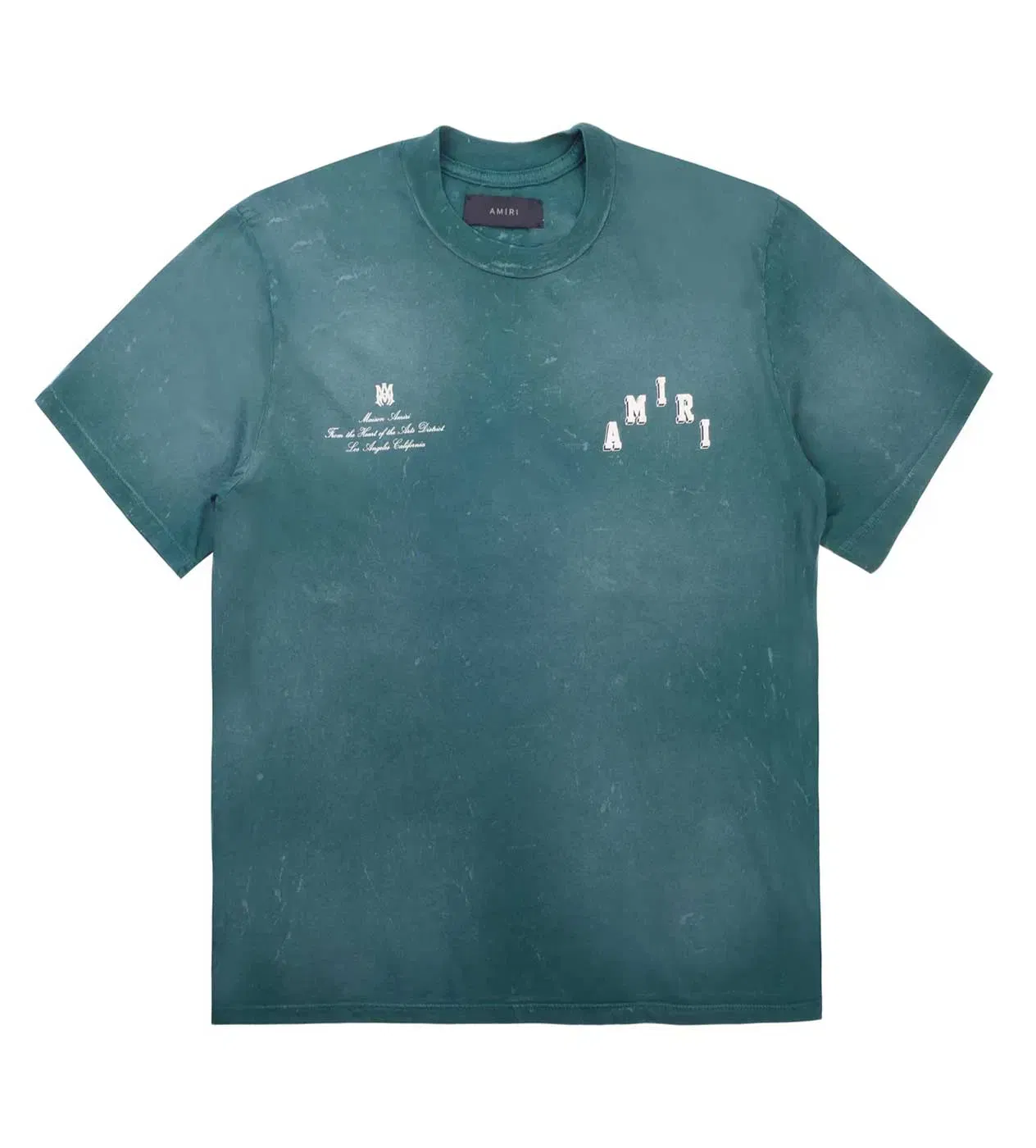 Amiri Collegiate Tee Green