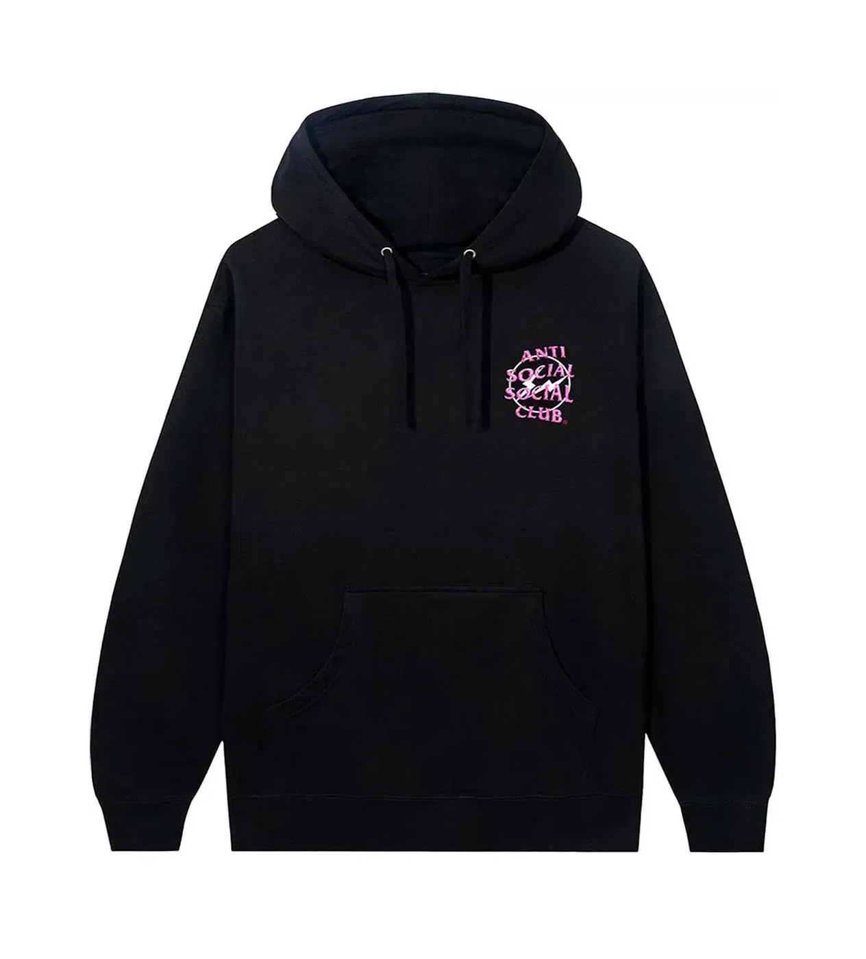 ANTI SOCIAL SOCIAL CLUB ASSC Pink Fragment Precious Petals Hoodie Black