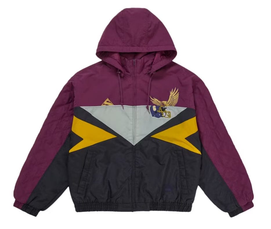 Supreme MM6 Maison Margiela Split Stadium Jacket Purple
