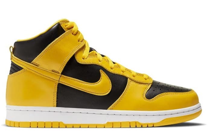 Nike Dunk High Black Varsity Maize (2020) (WORN)