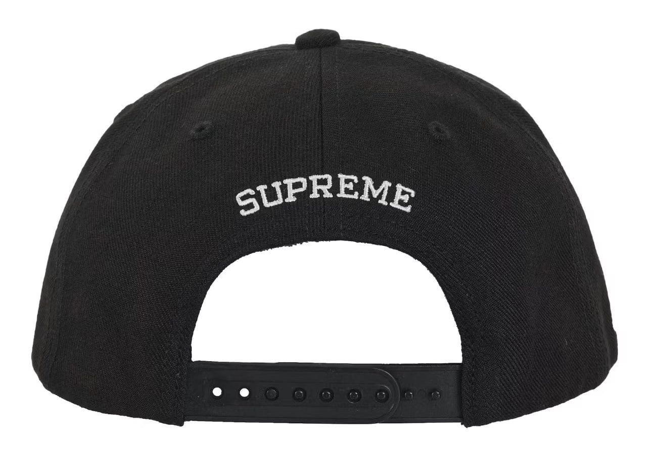 Supreme Pledge Allegiance 6-Panel Cap (FW25) Black