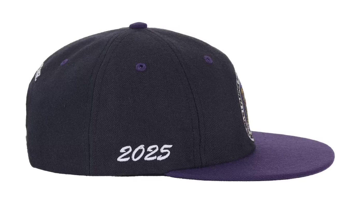 Supreme Pledge Allegiance 6-Panel Cap (FW25) Navy