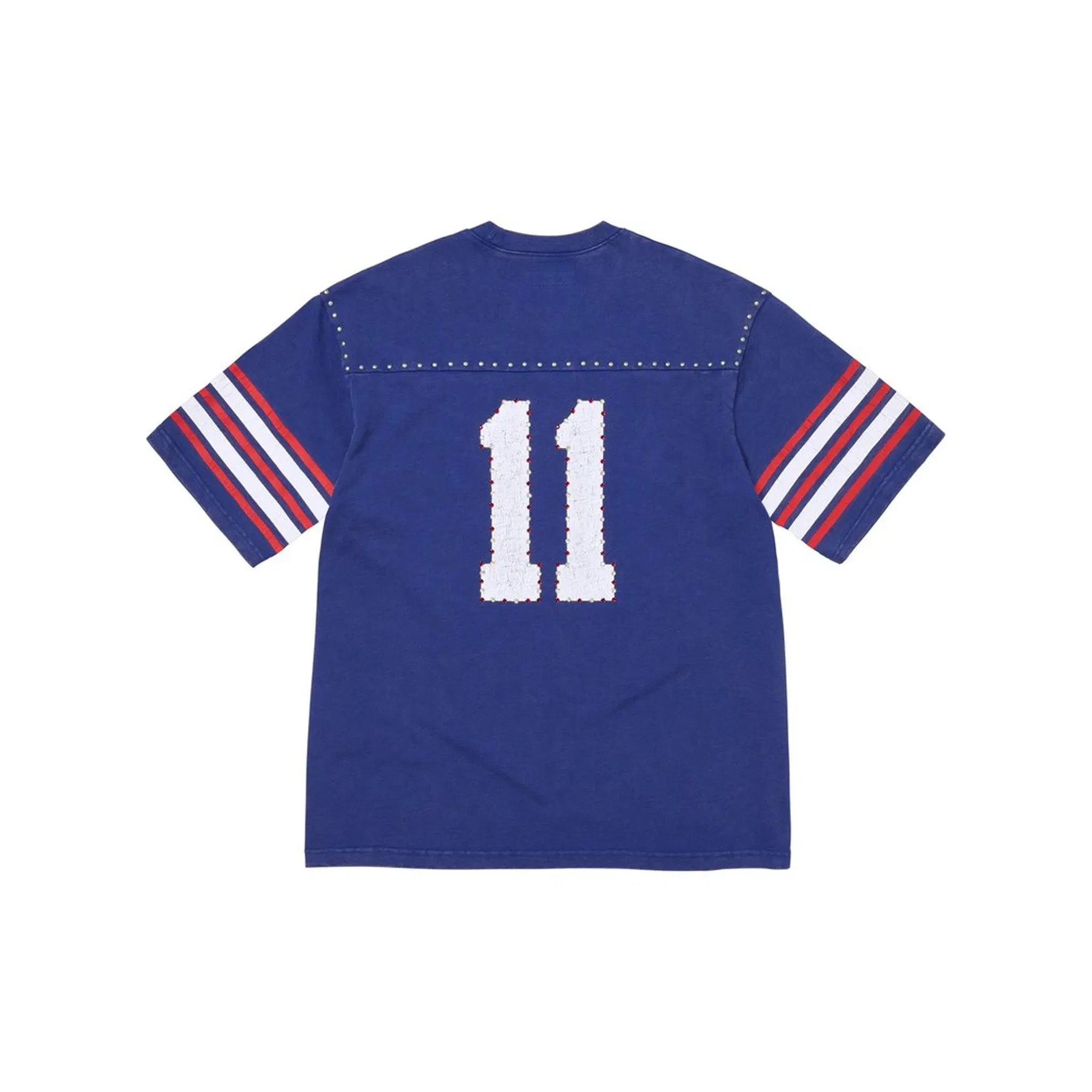 Supreme Studded Short Sleeved Football Tee Blue (SS26)