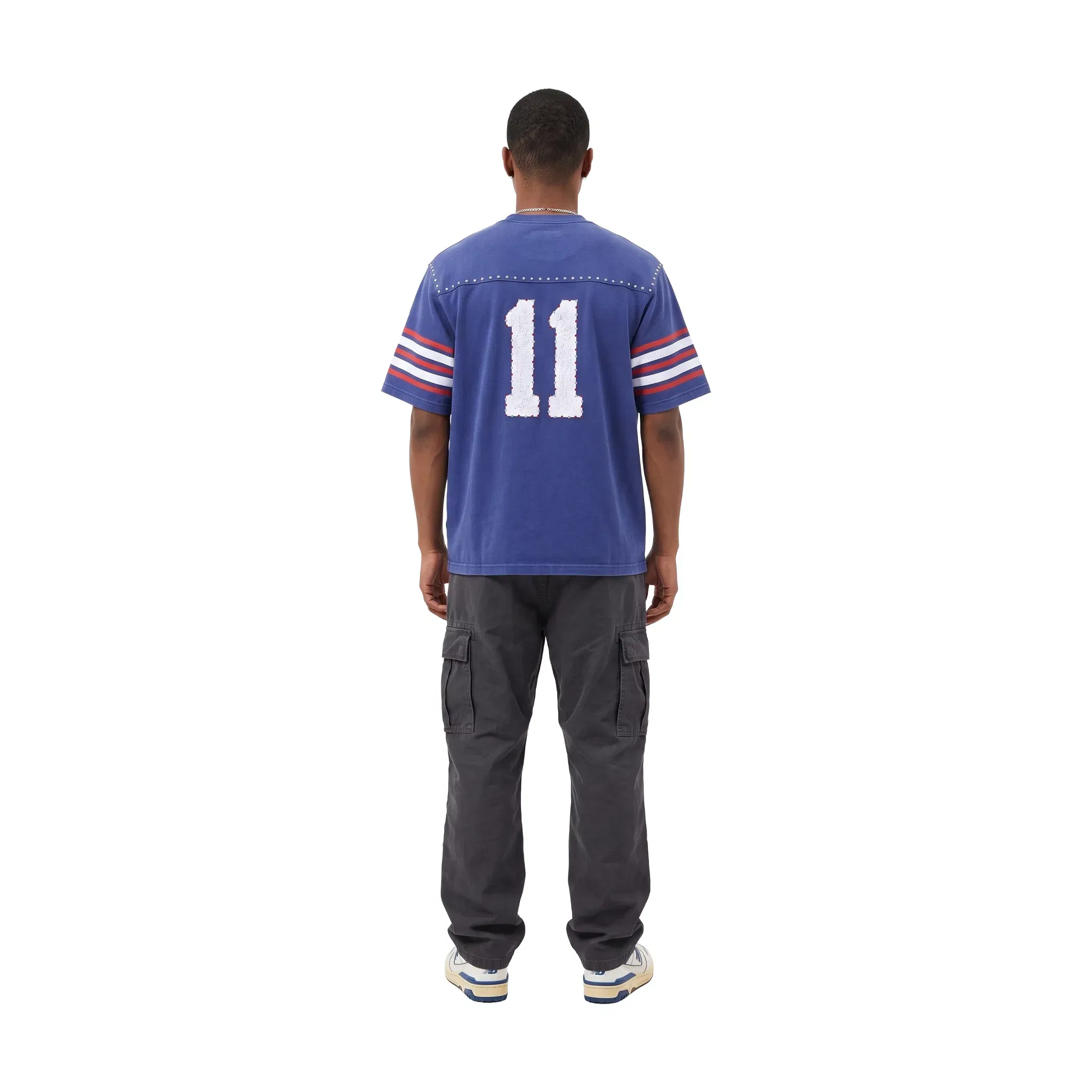 Supreme Studded Short Sleeved Football Tee Blue (SS26)