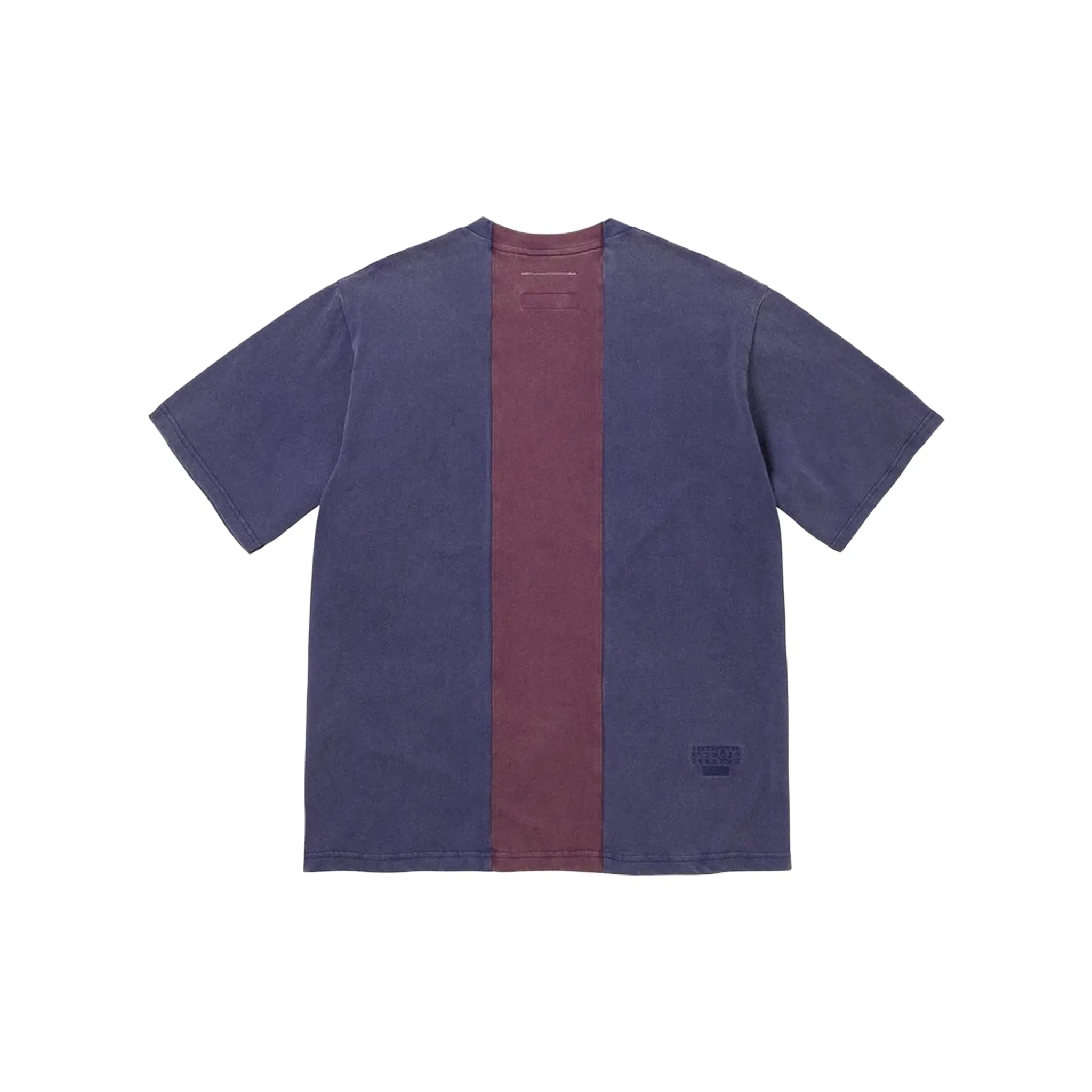 Supreme®/MM6 Maison Margiela Split Short Sleeved Tee Navy (SS26)