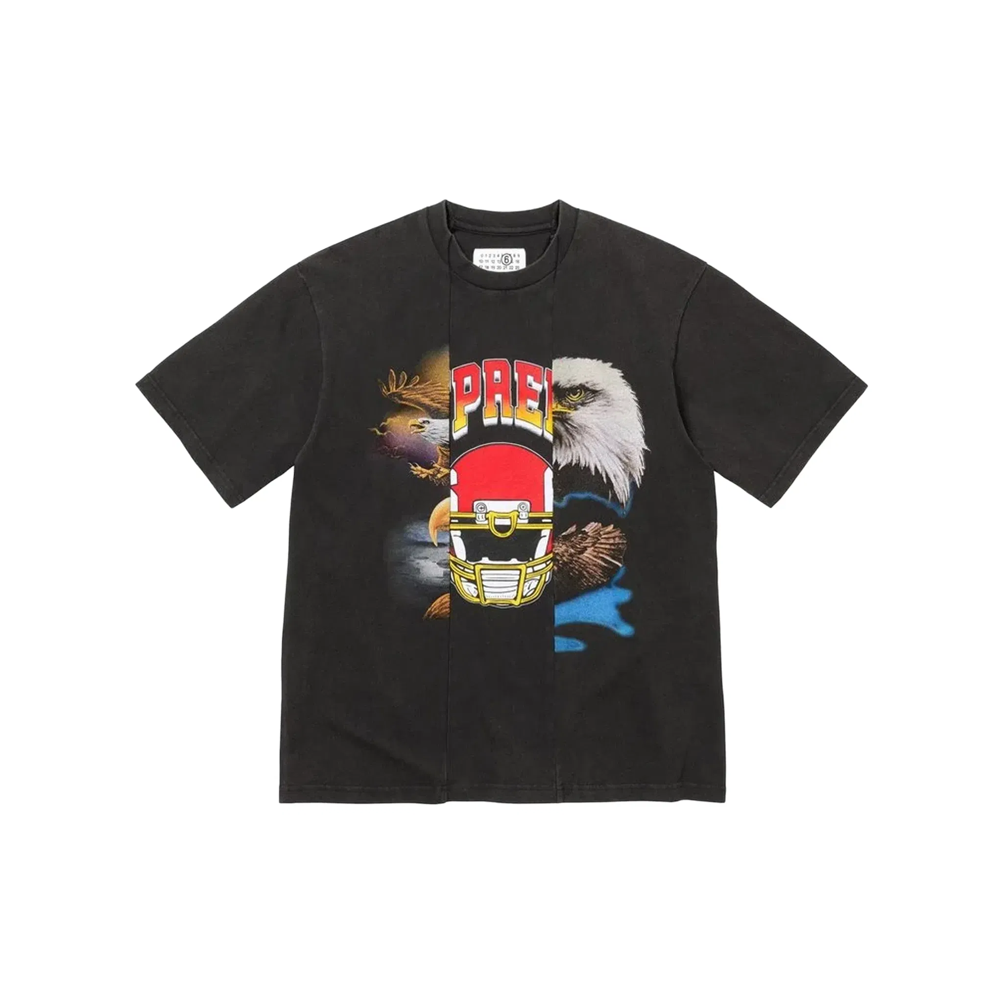 Supreme®/MM6 Maison Margiela Split Short Sleeved Tee Black (SS26)