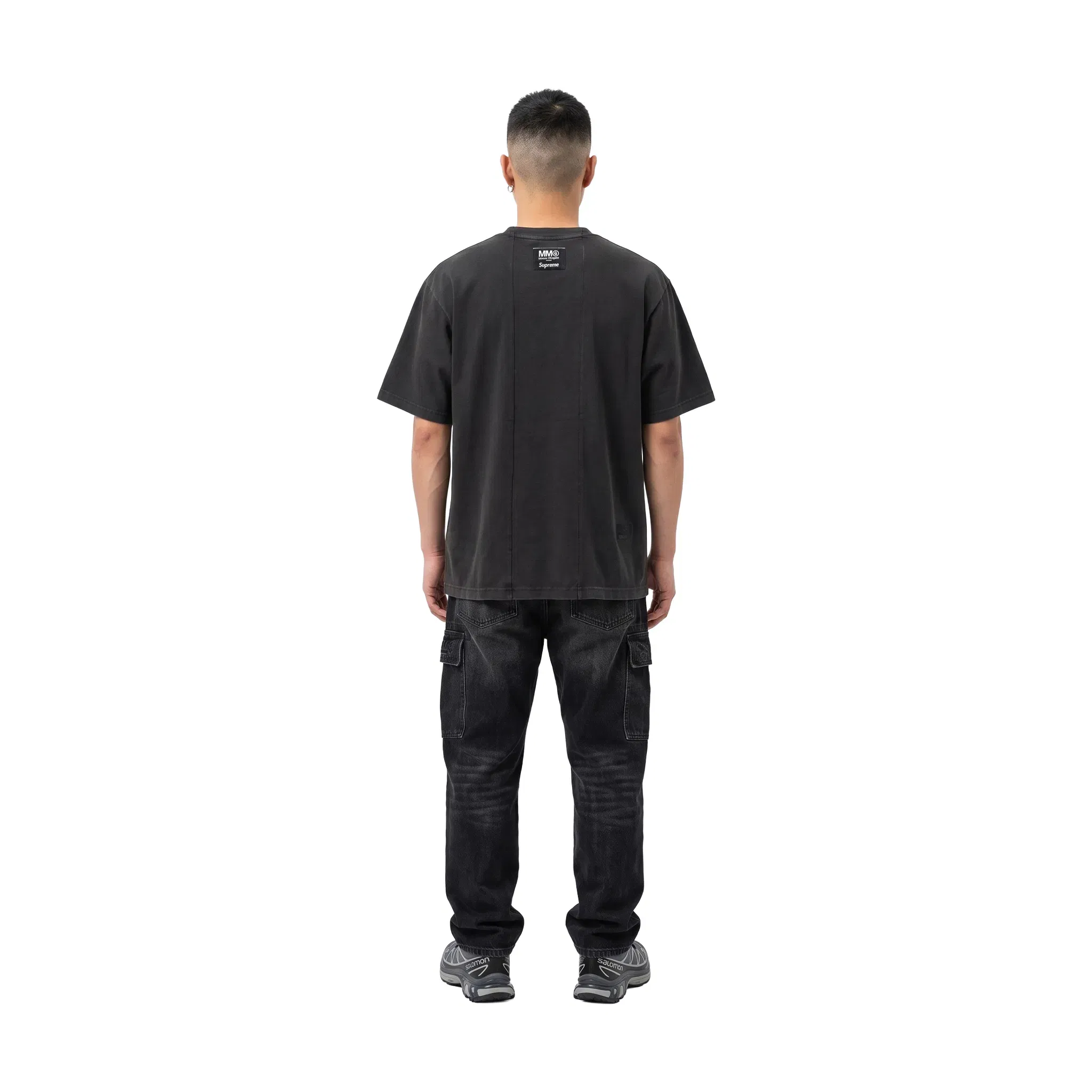 Supreme®/MM6 Maison Margiela Split Short Sleeved Tee Black (SS26)