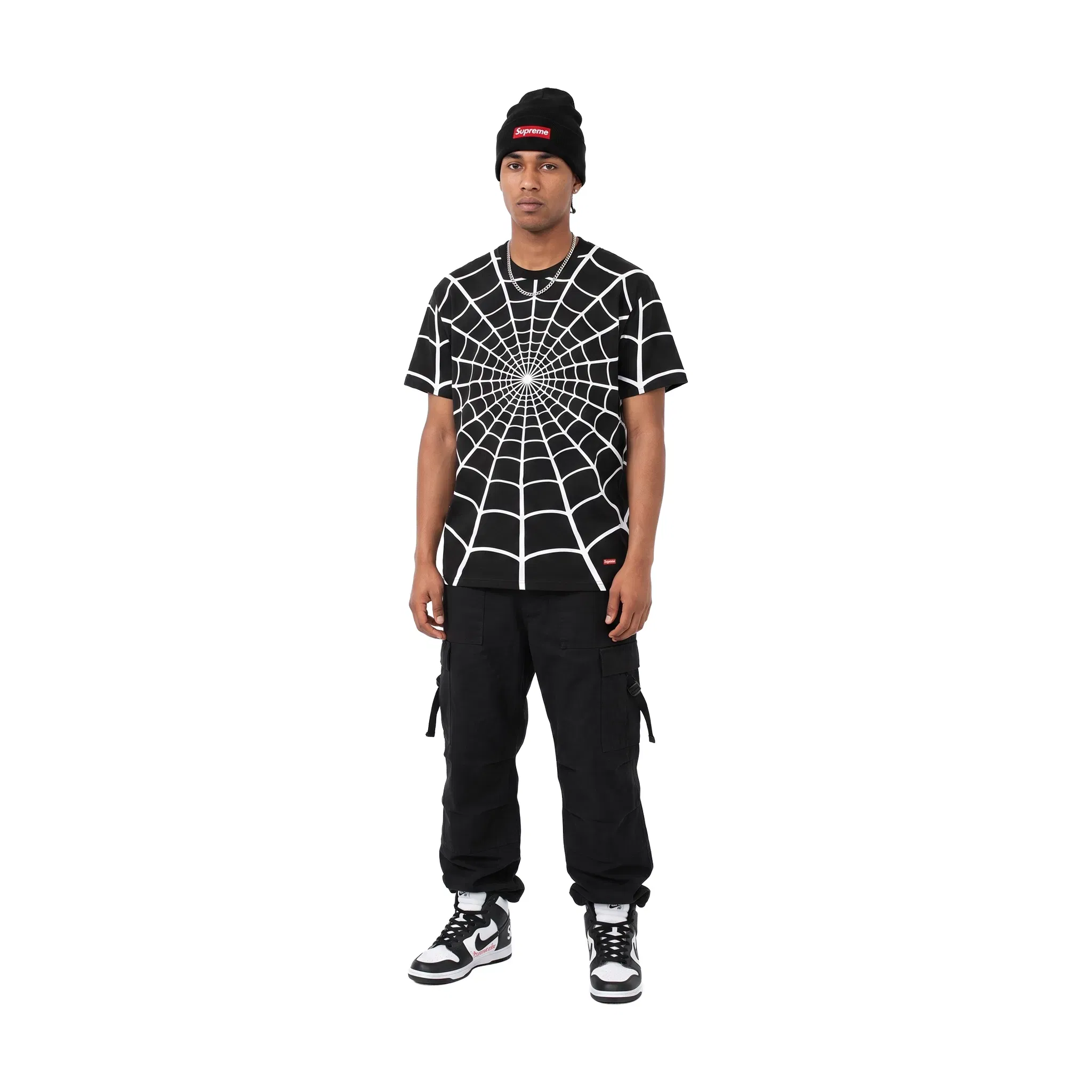 Supreme®/Hanes® Spider-Man Tagless 2 Pack Tee Black (SS26)
