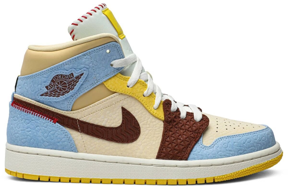 Air Jordan Jordan 1 Mid SE Fearless Maison Chateau Rouge (NDS)