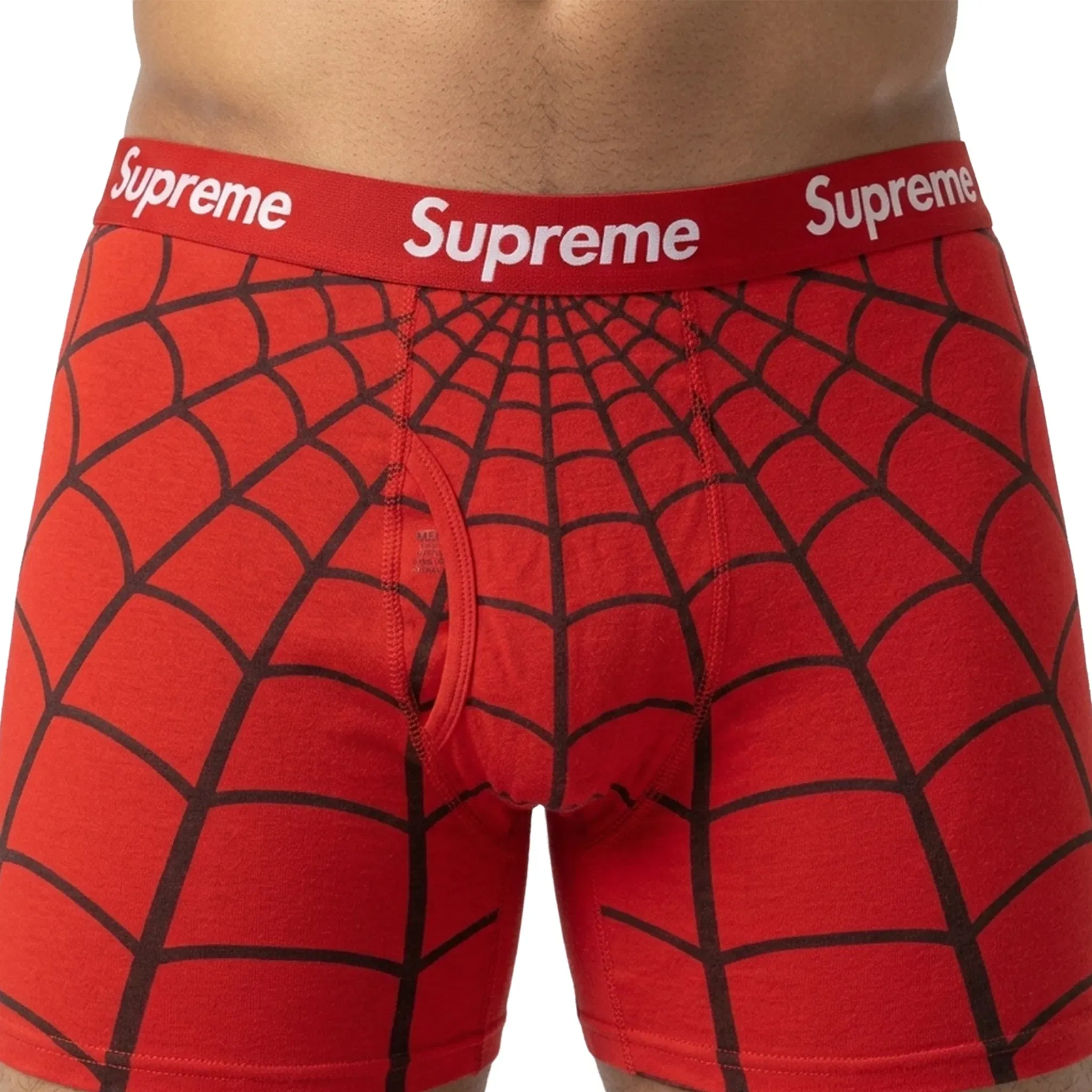Supreme®/Hanes® Spider-Man 2 Pack Boxer Briefs Red (SS26)