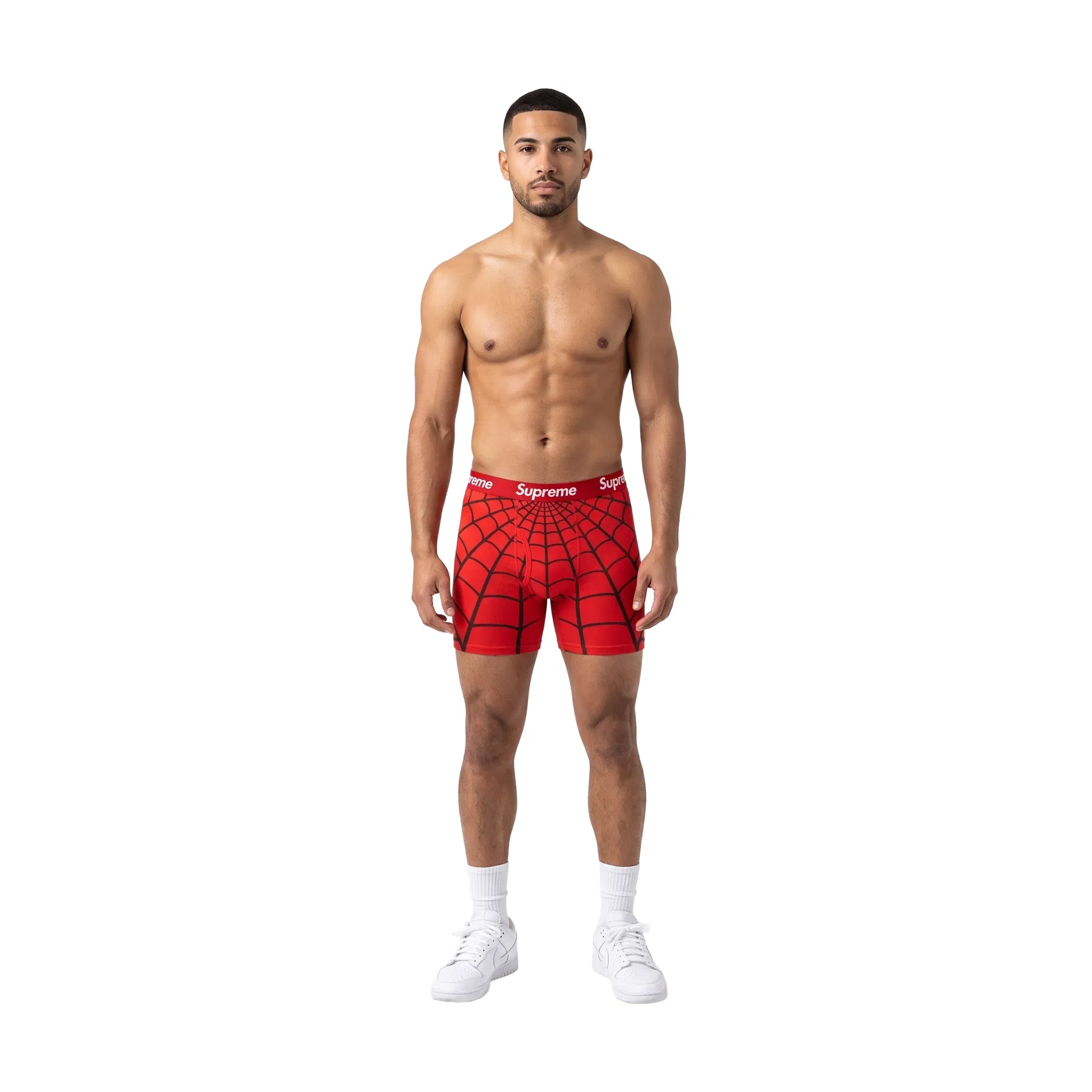 Supreme®/Hanes® Spider-Man 2 Pack Boxer Briefs Red (SS26)