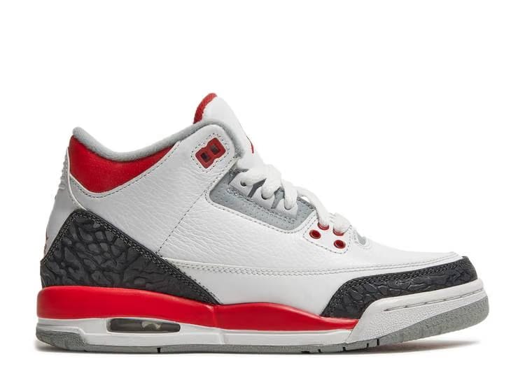 Air Jordan Jordan 3 Retro Fire Red (2013) (GS) (WORN)