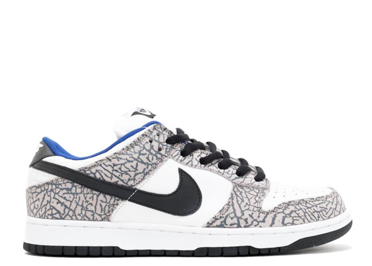 Nike SB Dunk Low Supreme White Cement (2002)