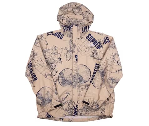 Supreme The North Face Venture Jacket Tan