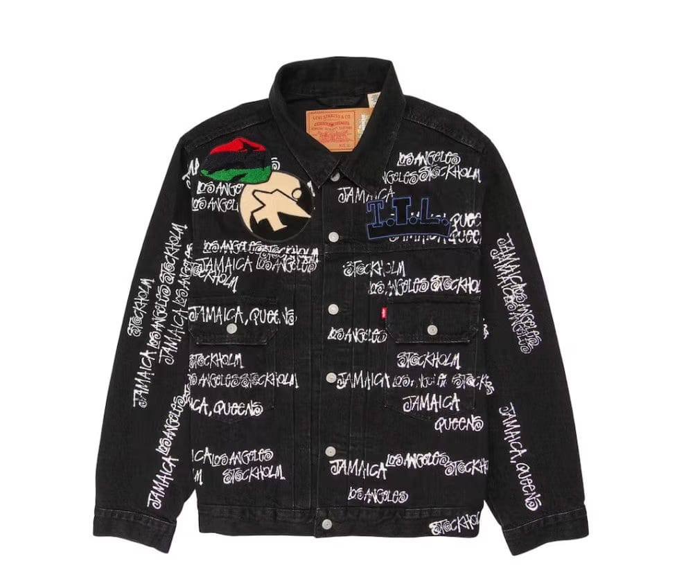 Levi's Stussy x Denim Tears x Our Legacy TTL Denim Jacket Black