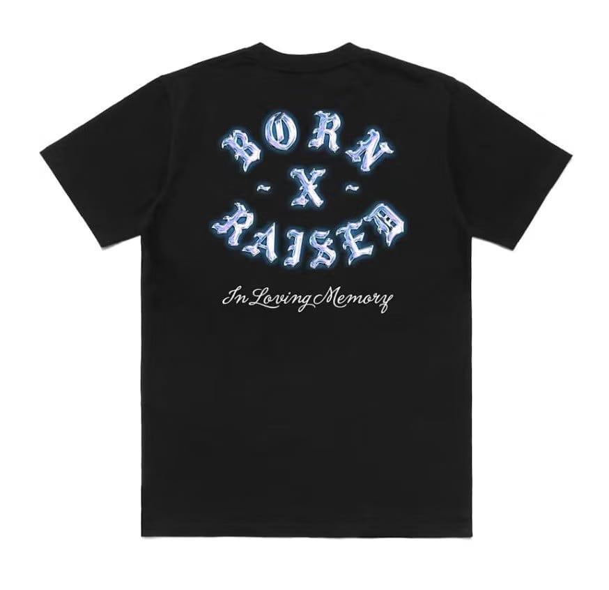 born x raised Nike SB Born X Raised In Loving Memory Rocker Tee Black