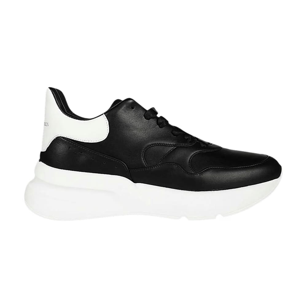 Alexander McQueen Oversized Runner Black White