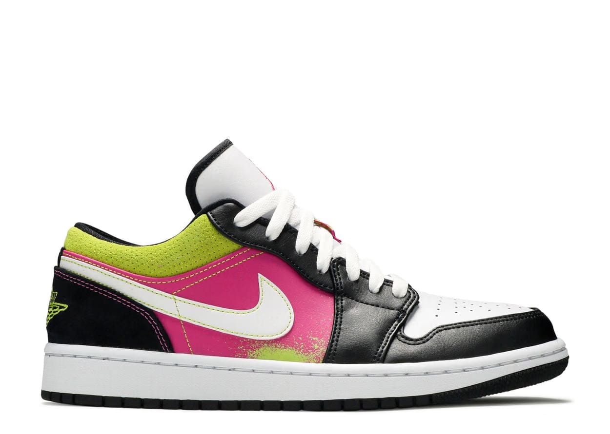 Air Jordan Jordan 1 Low Black Active Fuchsia Cyber