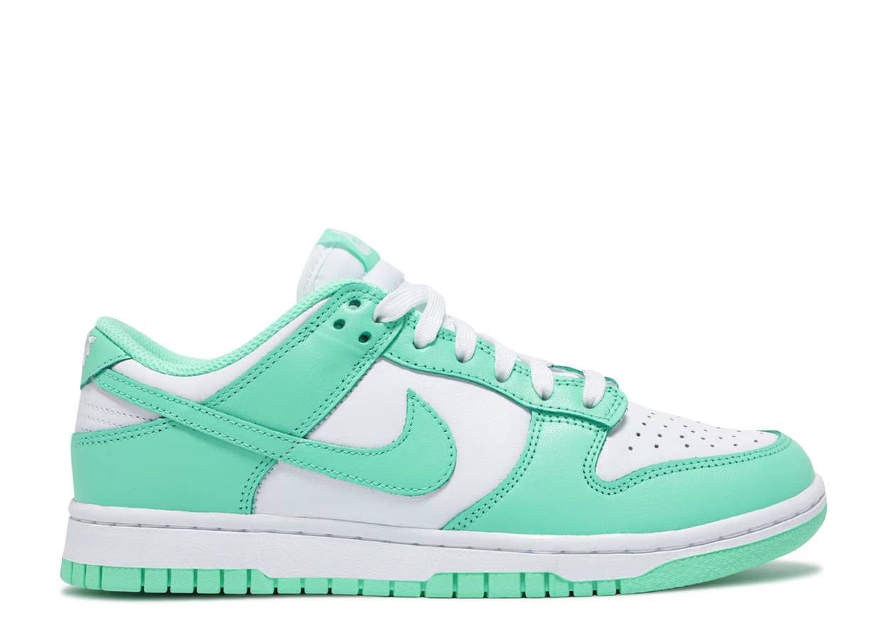 Nike Dunk Low Green Glow (Women's) (WORN)