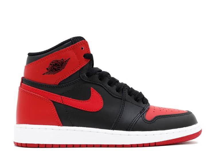 Air Jordan Jordan 1 Retro Bred Banned (2016) (GS) (WORN)