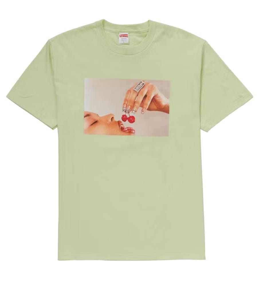 Supremearchive Supreme Cherries Tee Pale Mint