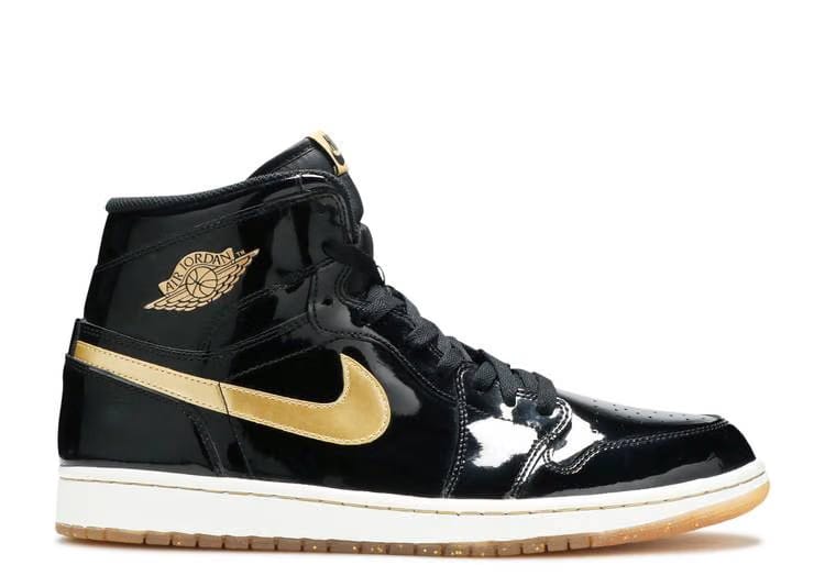 Air Jordan Jordan 1 Retro Black Metallic Gold (2013) (WORN)