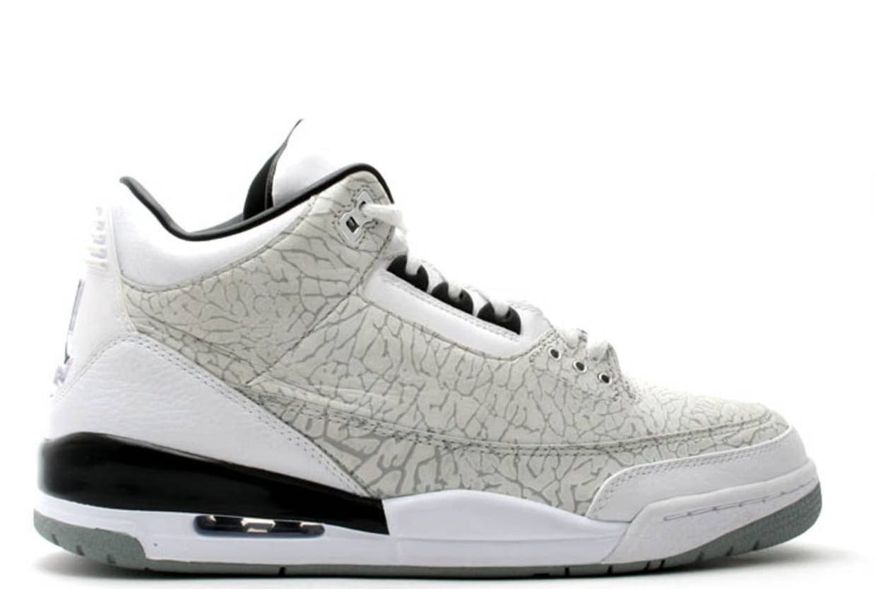 Air Jordan Jordan 3 Retro White Flip (2007)