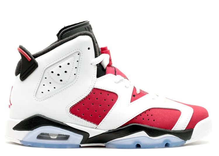 Air Jordan Jordan 6 Retro Carmine (2014) (GS) (WORN)