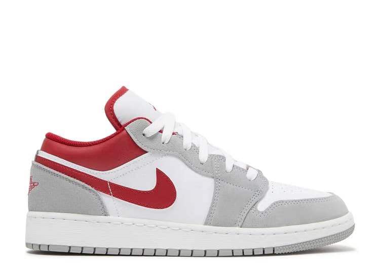 Air Jordan Jordan 1 Low SE Smoke Grey Gym Red (GS)
