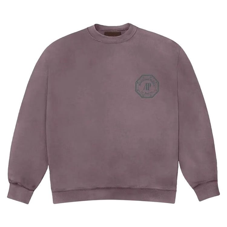 Cactus Jack by Travis Scott x Audemars Piguet Logo Crewneck II Purple