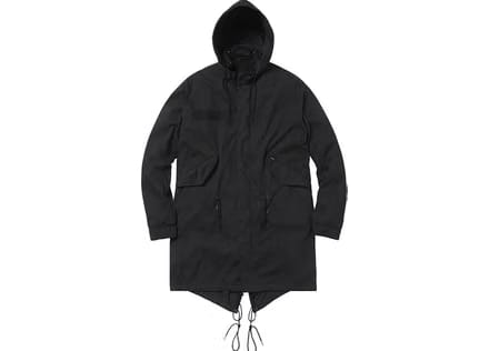 Supreme Fishtail Parka Black