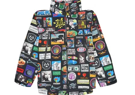 Supreme GORE-TEX Stickers Shell Jacket (SS21) Black
