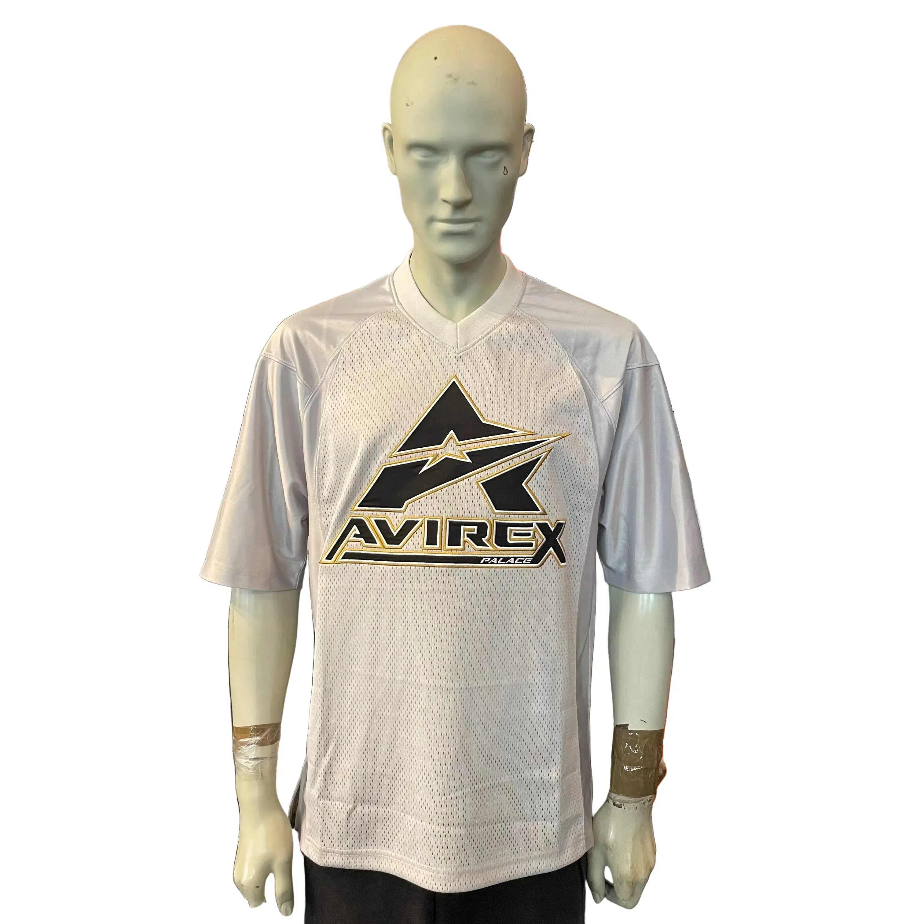 Palace X Avirex Jersey Grey