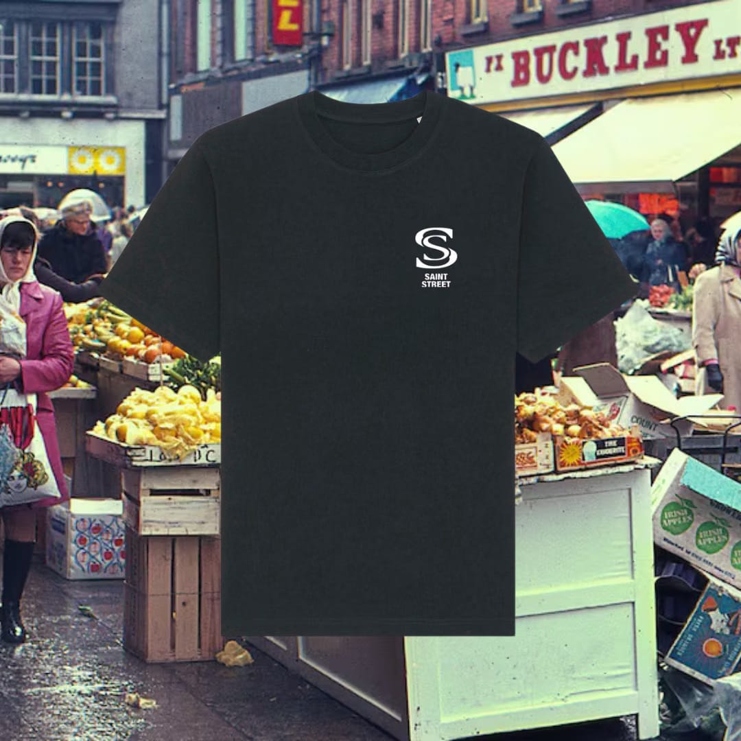 Saint Street Merch Saint Street 'Double S' Tee Black