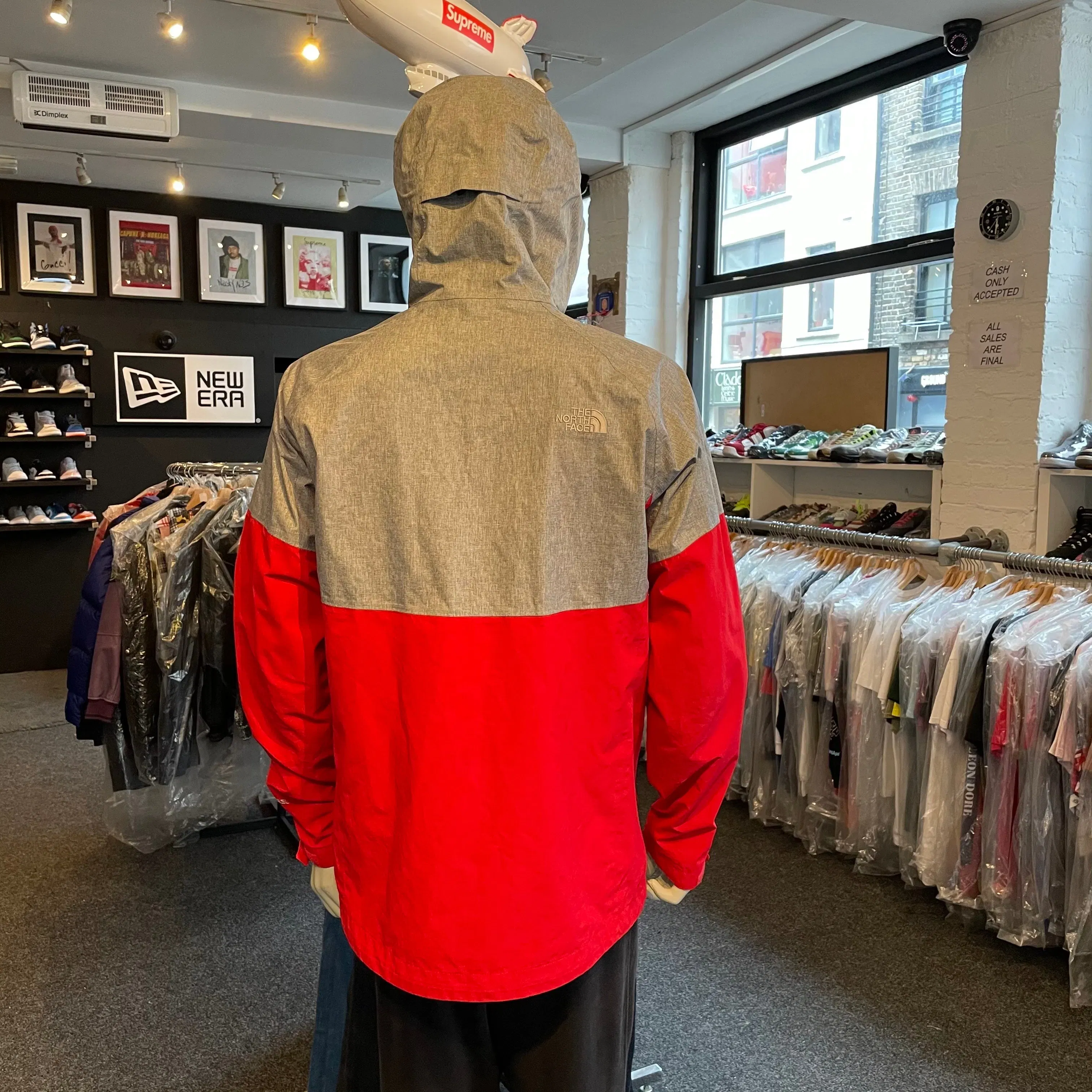 The North Face TNF Red/Grey Hyvent 2.5 Jacket